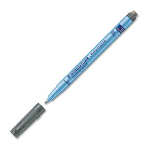 [112219] Lumocolor Dry Erase Marker, with eraser, Fine, Black