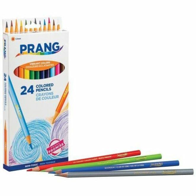 Crayons de couleur Prang (boîte de 24)