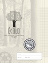 Cahier Séyès Écolo C13B, 100 pages, Ivoire
