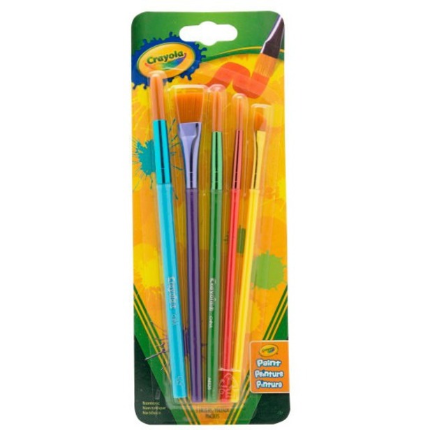 Ensemble de 5 pinceaux Crayola