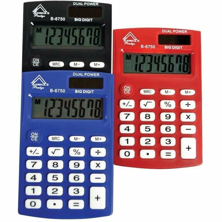[182295] 8 Digits Display Pocket Calculator