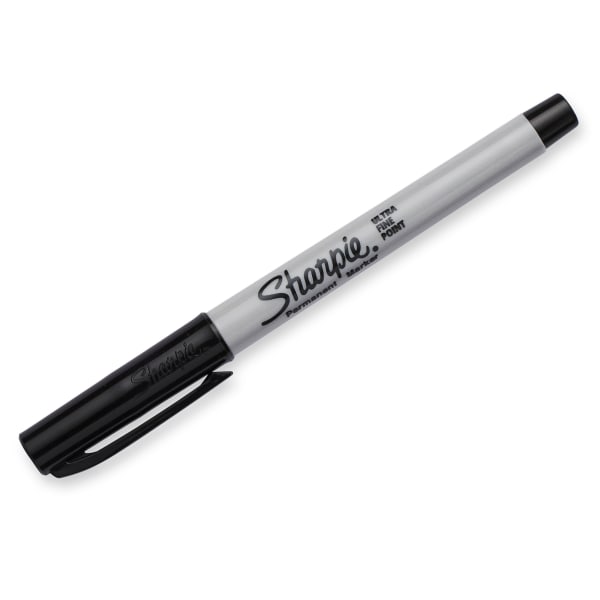 Marqueur permanent Sharpie, Pointe Ultra fine, Noir