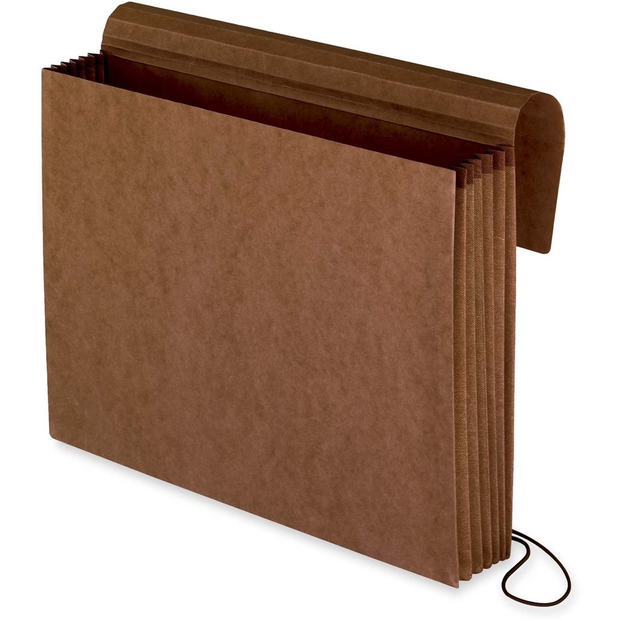 Classeur expansible en carton avec rabat, 1 compartiment. Exp.: 5-1/4 po. (1200 feuilles), format lettre