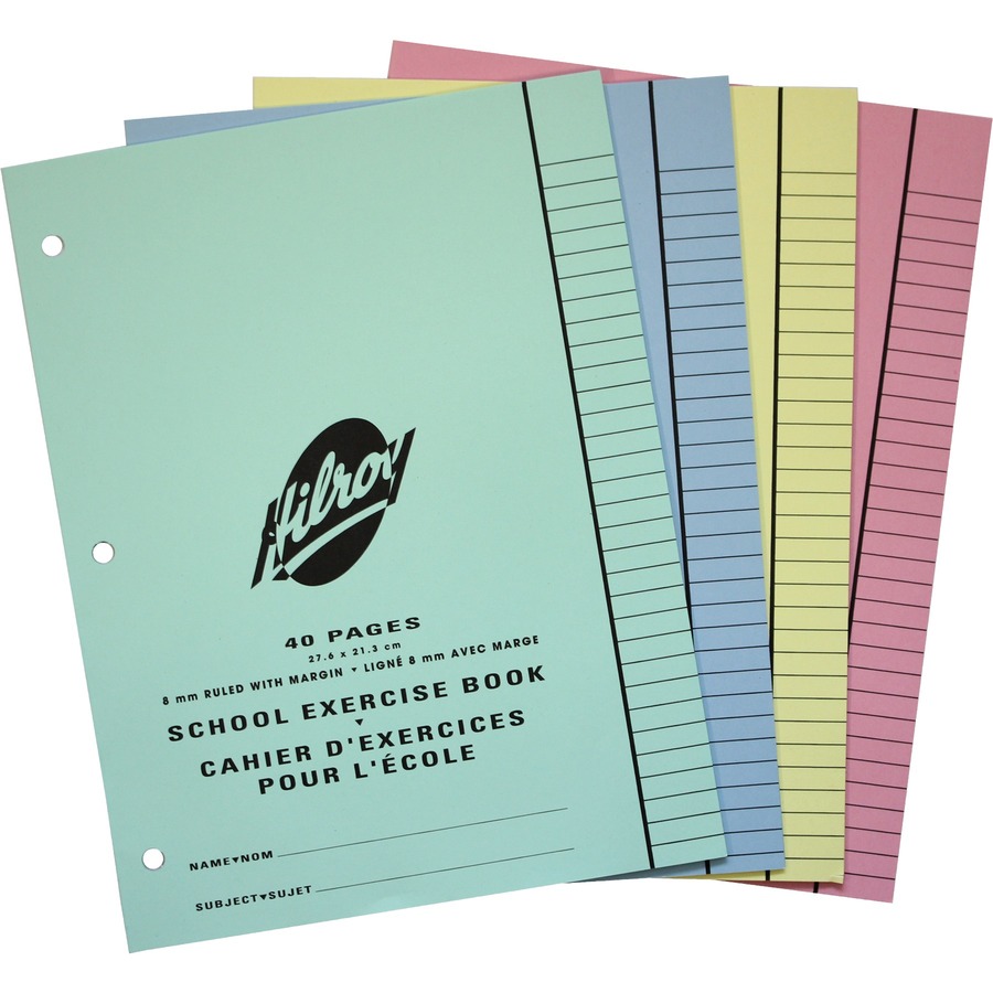 [225268] Hilroy Notebook 11-175, Ruled 8 mm, 40 pages