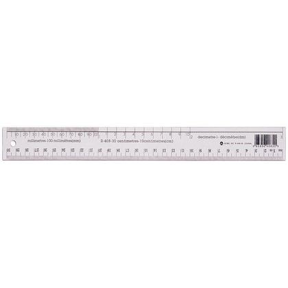Règle en plastique flexible Westcott, Transparente , 30 cm