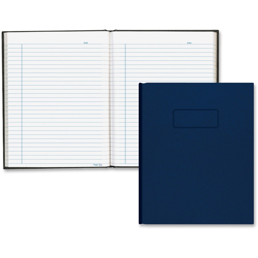 Cahier de notes 9-1/4" x 7-1/4", Couverture rigide, Ligné, 192 pages