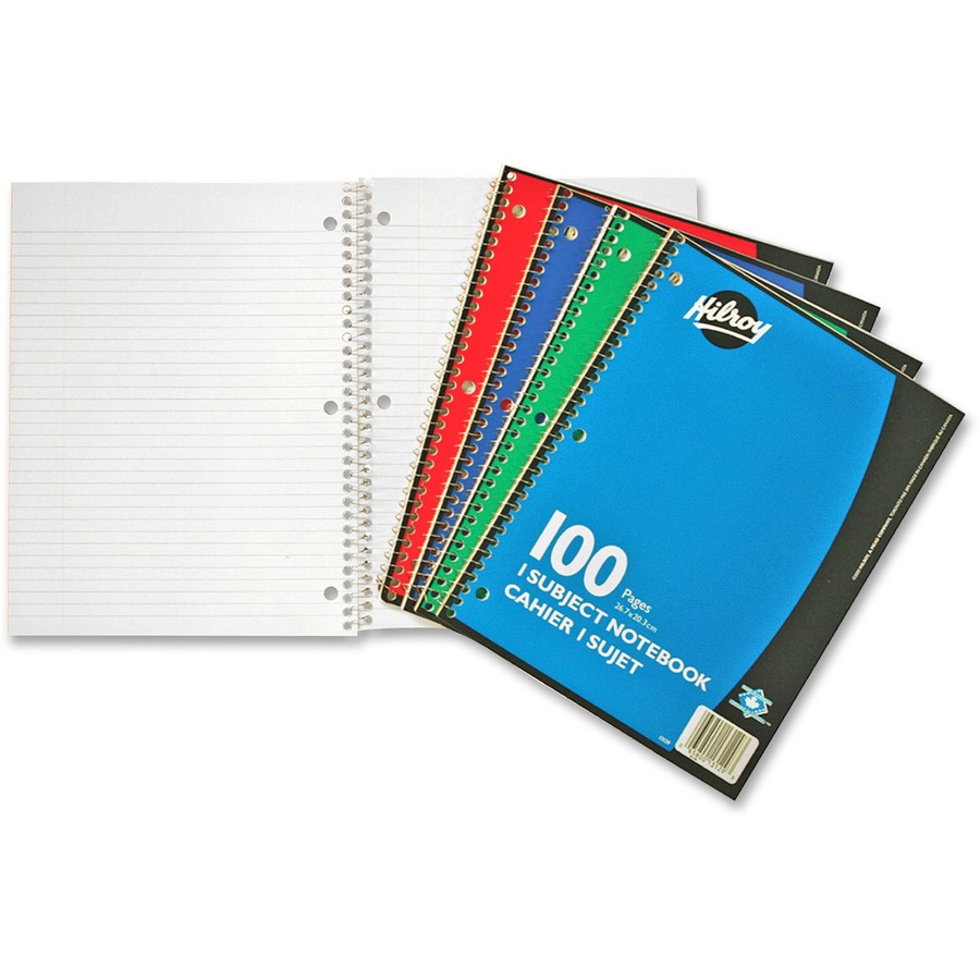 Cahier à reliure spirale, 100 pages