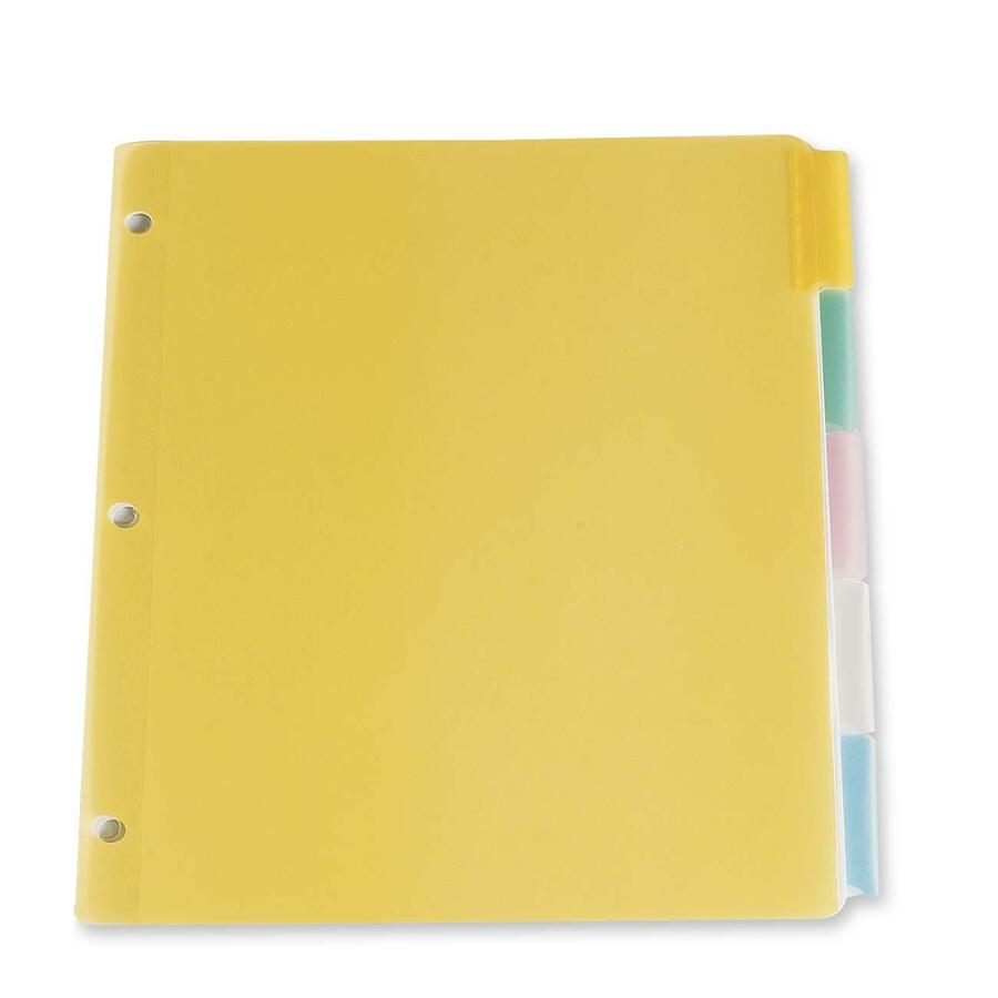 [649442] Oxford Poly Tab Dividers (Pack of 5)