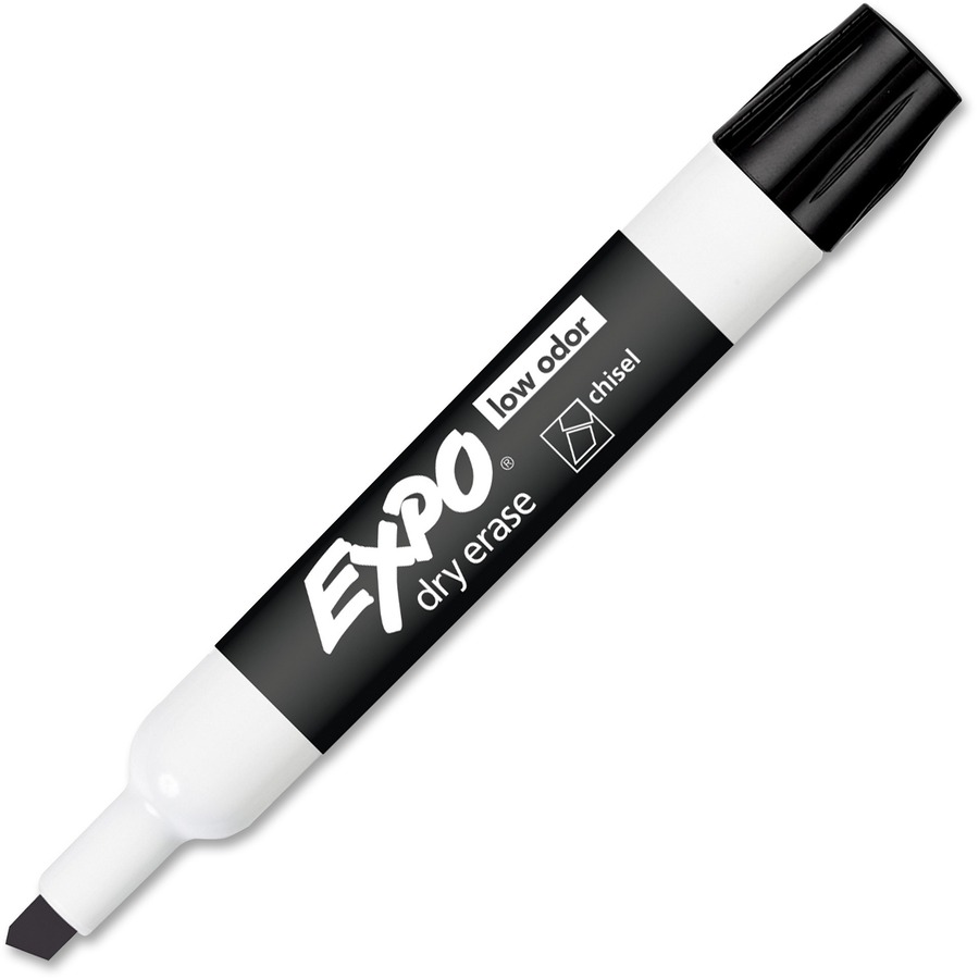 [389783] Expo Dry Erasable Marker, Wide Point, Black