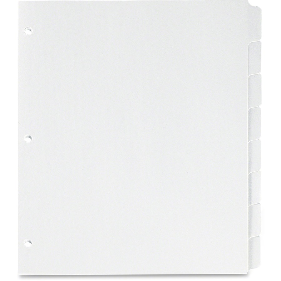 Write-On Divider, White (Pack of 8)