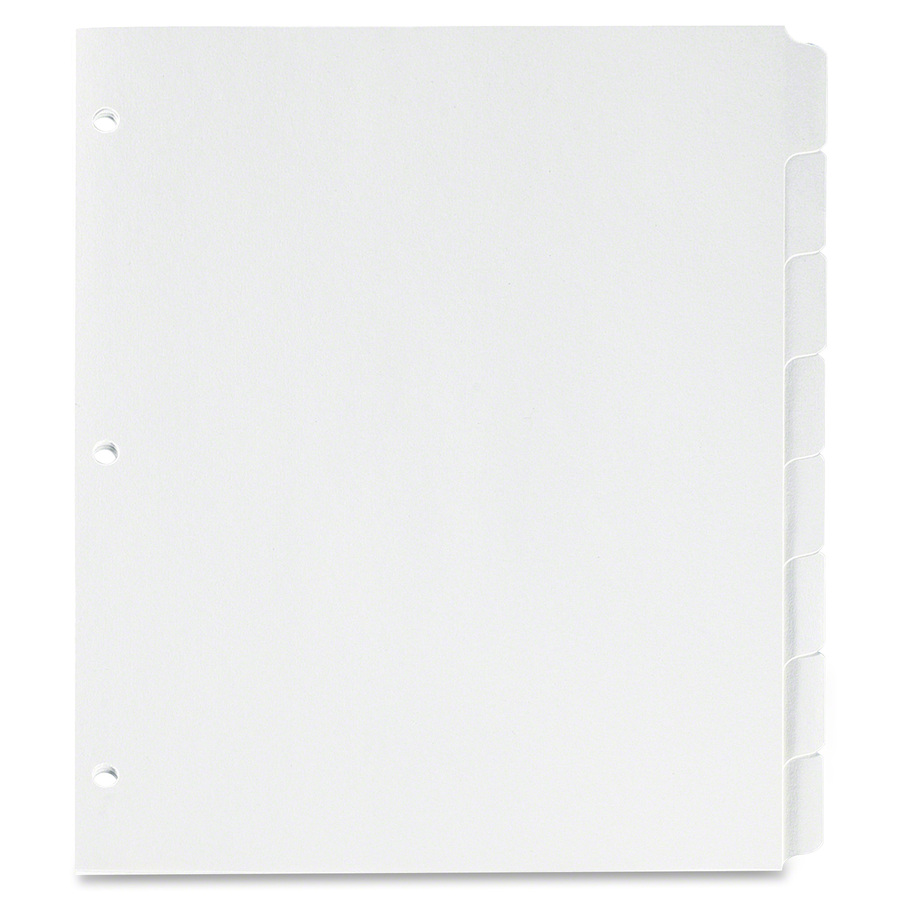Write-On Divider, White (Pack of 8)