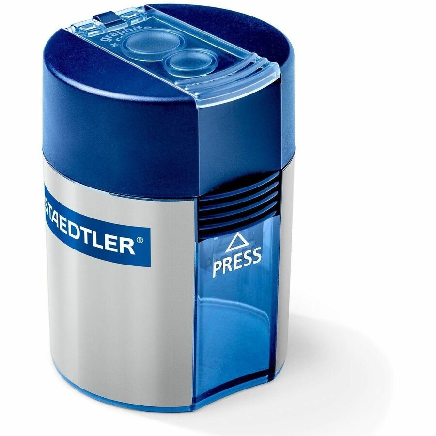 Staedtler Pencil Sharpener, 2 Holes, with Lid