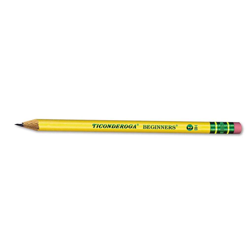 HB2 Ti-Conderoga Beginner Pencil, Thick