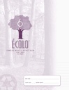 Cahier de projet Écolo #6, Ligné 8 mm au bas, 40 pages