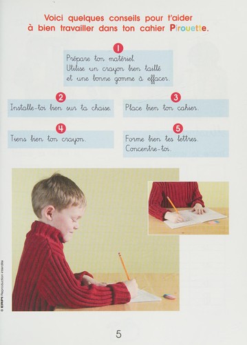 Pirouette, Cahier de calligraphie, Cursive (9782761345705)