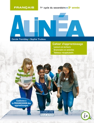 [9998201510095] Alinéa (2e secondaire) Combo Cahier d'apprentissage, versions imprimée et numérique +Activités interactives, Accès Web 1 an