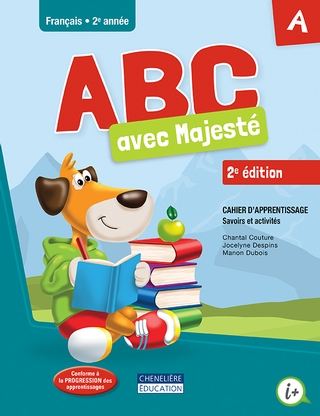 [9998201810072] ABC avec Majesté, 2e édition, 2e année, cahiers d'activités A-B + aide-mémoire (9998201810072)