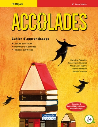 [LV261618] Accolades, 2e cycle, 2e année, Combo cahier d'apprentissage version imprimée et numérique +activités interactives 1 an (9782765059530)