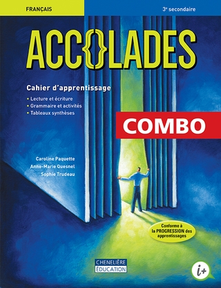 Accolades (2e cycle, 3e secondaire) Combo - Cahier d'apprentissage imprimé et numérique + activités interactives - 1 an