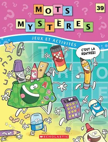 [LV307896] Cahier : Mots mystères