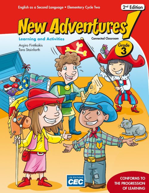 New Adventures Grade 3 - Learning and Activities Book, 2nd Ed. - Free web version with teacher's access (9782761782081)