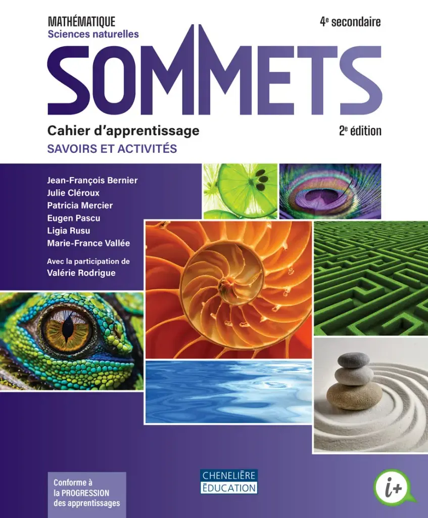 Sommets Sec. 4 (SN) COMBO: Cahier d'apprentissage version imprimée ET version numérique + act. int.- ISBN 9782765077527