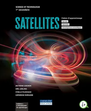 [LV316745] Satellites, 1re secondaire, Cahier d'apprentissage en version imprimée ET numérique (9998202110218)