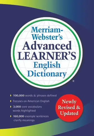 Merriam-Webster's Advanced Learner's English Dictionary, Ed. 2016 (ISBN : 9780877797364)