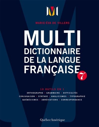 Multidictionnaire de la langue française (9782674457375)