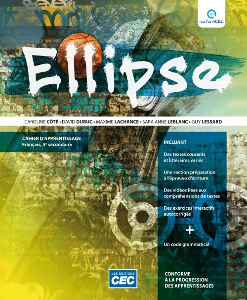[LV284140] Ellipse Cahier d'apprentissage (incluant le code grammatical et les exercices interactifs), version papier + Accès étudiants, Web 1 an (9782761796231)