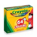 Crayons de cire Crayola (Boîte de 64)