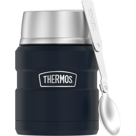 Contenant isolant pour nourriture Thermos, 470 ml, Bleu mat 