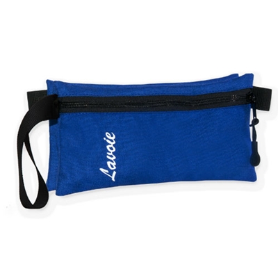 Lavoie Double Pencil Case, Royal 