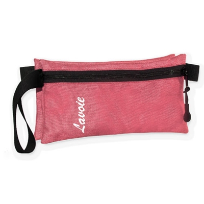 Lavoie Double Pencil Case, Pink