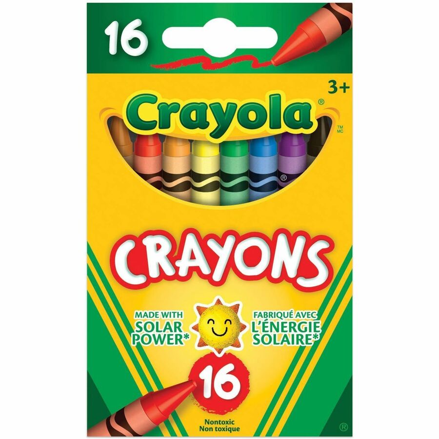 Crayons de cire Crayola (Boîte de 16)