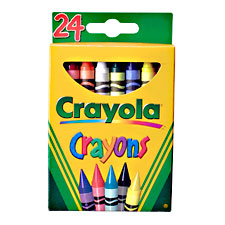 [266478] Crayons de cire Crayola (Boîte de 24)