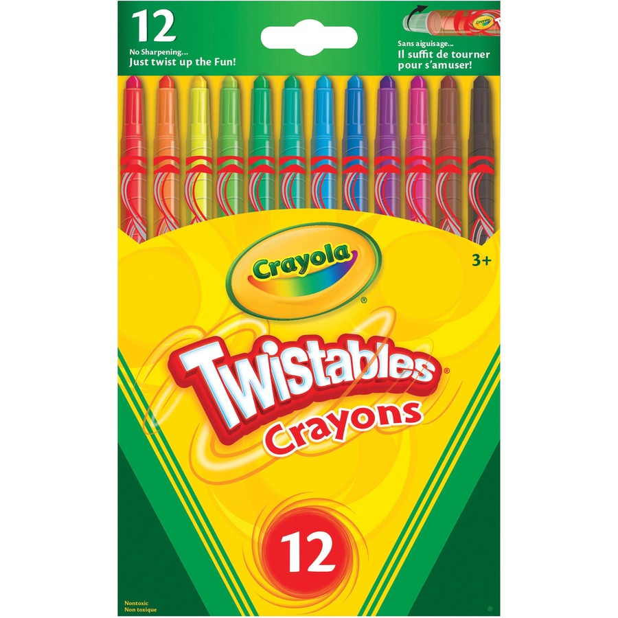 [653063] Twistable Wax Crayons (Box of 12)