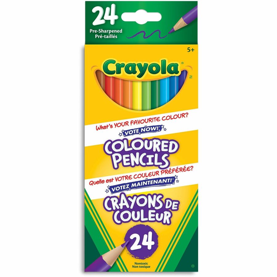 Crayola Colouring Pencils (Box of 24)