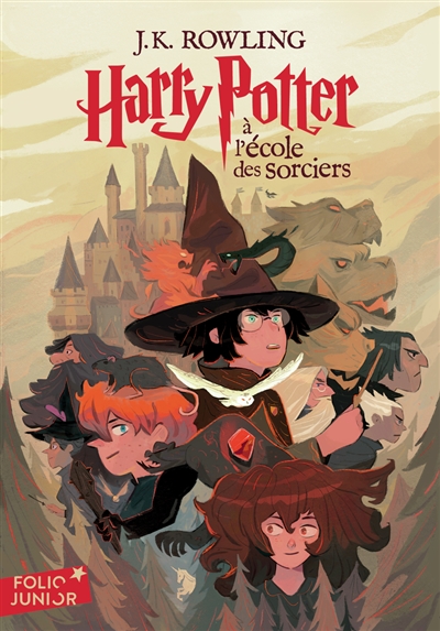 [LV306116] Novel: Harry Potter à l'école des sorciers, Gallimard-Jeunesse (9782075187541)