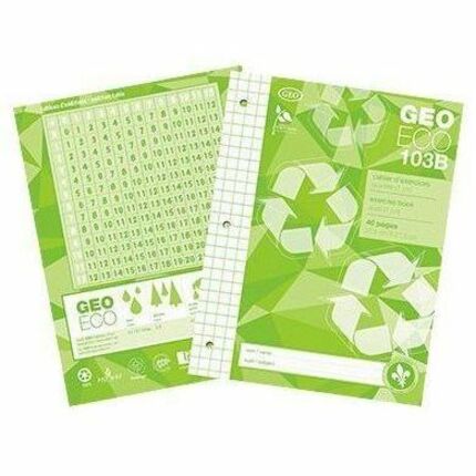 [563254] Cahier Géo Éco EC103B, quadrillé métrique 1 cm, 40 pages
