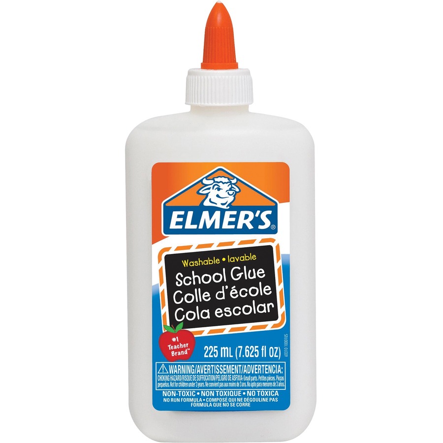 Colle blanche liquide Elmer, lavable, 225 ml
