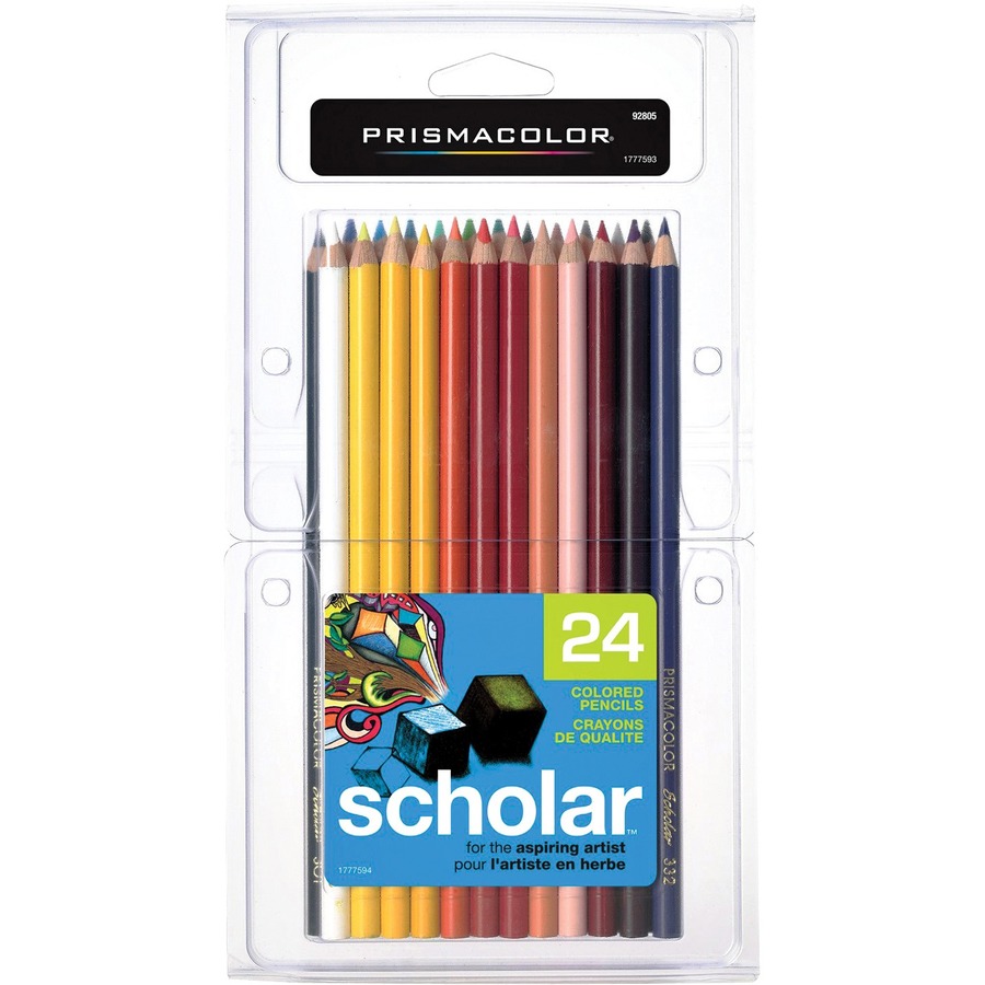 Crayons de couleur Prismacolor Scholar (Boîte de 24)