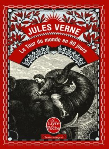 Novel: Le tour du monde en 80 jours, Jules Verne (9782253012696)