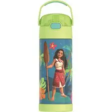 Thermos FUNtainer® Water Bottle With Straw, 410 ml, Moana 2
