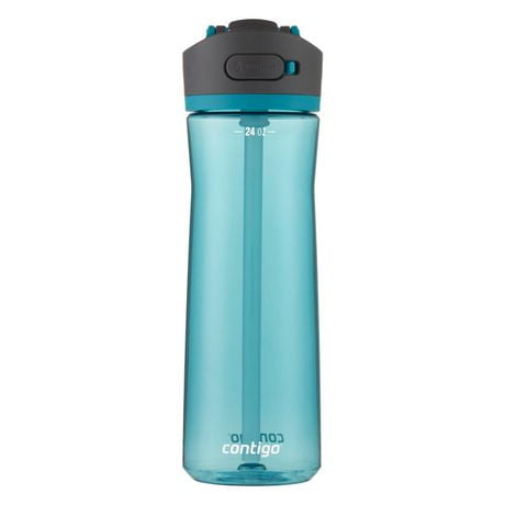 [836571] Bouteille d'eau Ashland avec couvercle à bec automatique Contigo, Genévrier