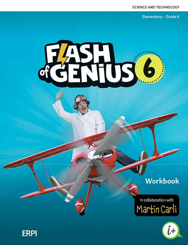 Flash of Genius - Grade 6, Workbook with Digital Components - Student (12-month) (ISBN: 9782766158812)