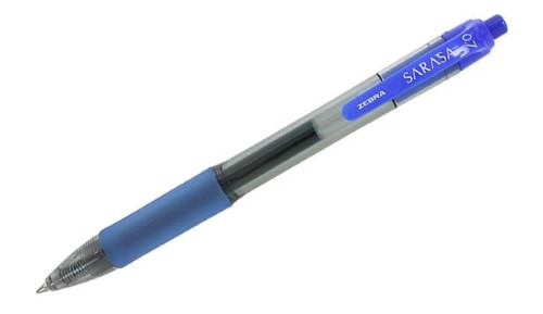 [640821] Zebra Pen Sarasa Dry X20 Gel Retractable Pens, Blue