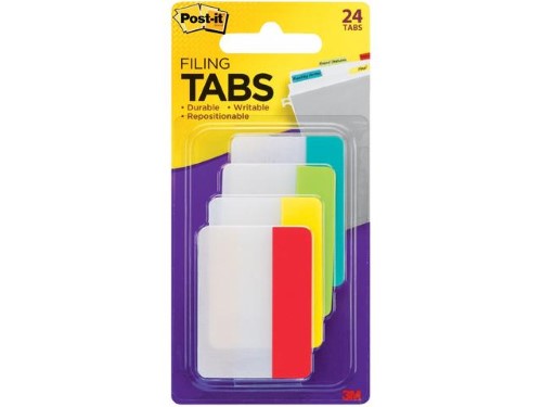 [166280] Post-it® File Tab (Pkg of 24)