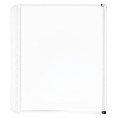 )Cardinal® HOLD IT Expanding Zipper Binder Pockets, 3 holes (pack of 3)