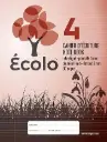 Cahier d'écriture Écolo #4, Interligné et pointillé 5 mm, 3 trous, 80 pages